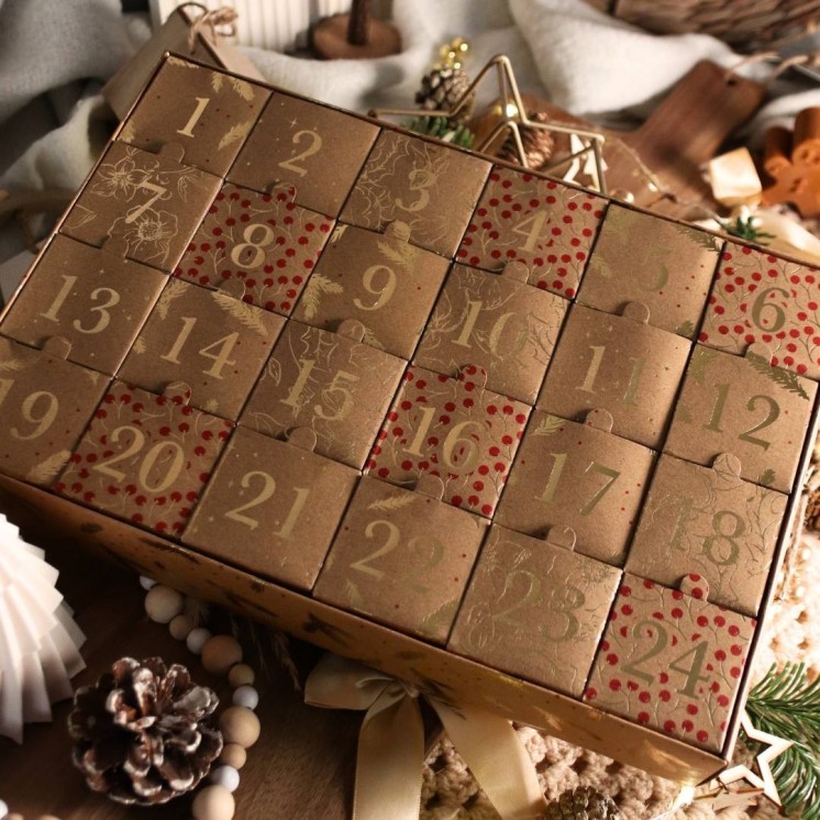 Calendrier de l'Avent (24 cases + un bruleur offert)